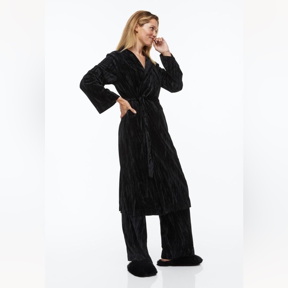 H&M Velour Dressing Gown/ Robe - Picture 2 of 6